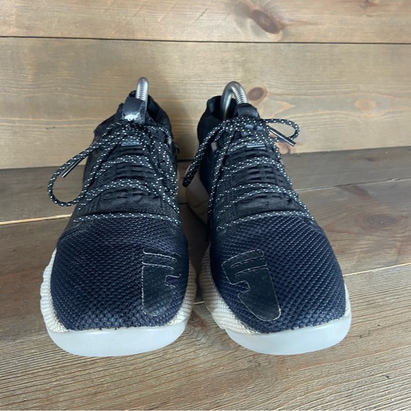 under armour project rock womens size 7 shoes black gym lifting sneakers - Picture 4 of 8